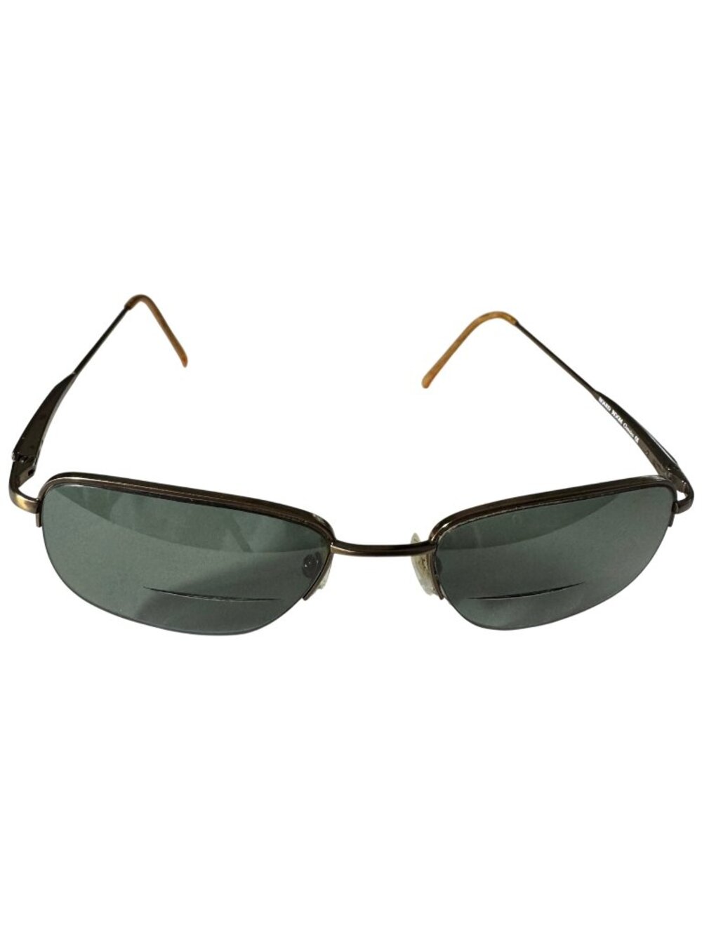 Board Room Classics BC515 YG 52-19 Rectangle Eyeglasses Green Lenses FRAMES ONLY